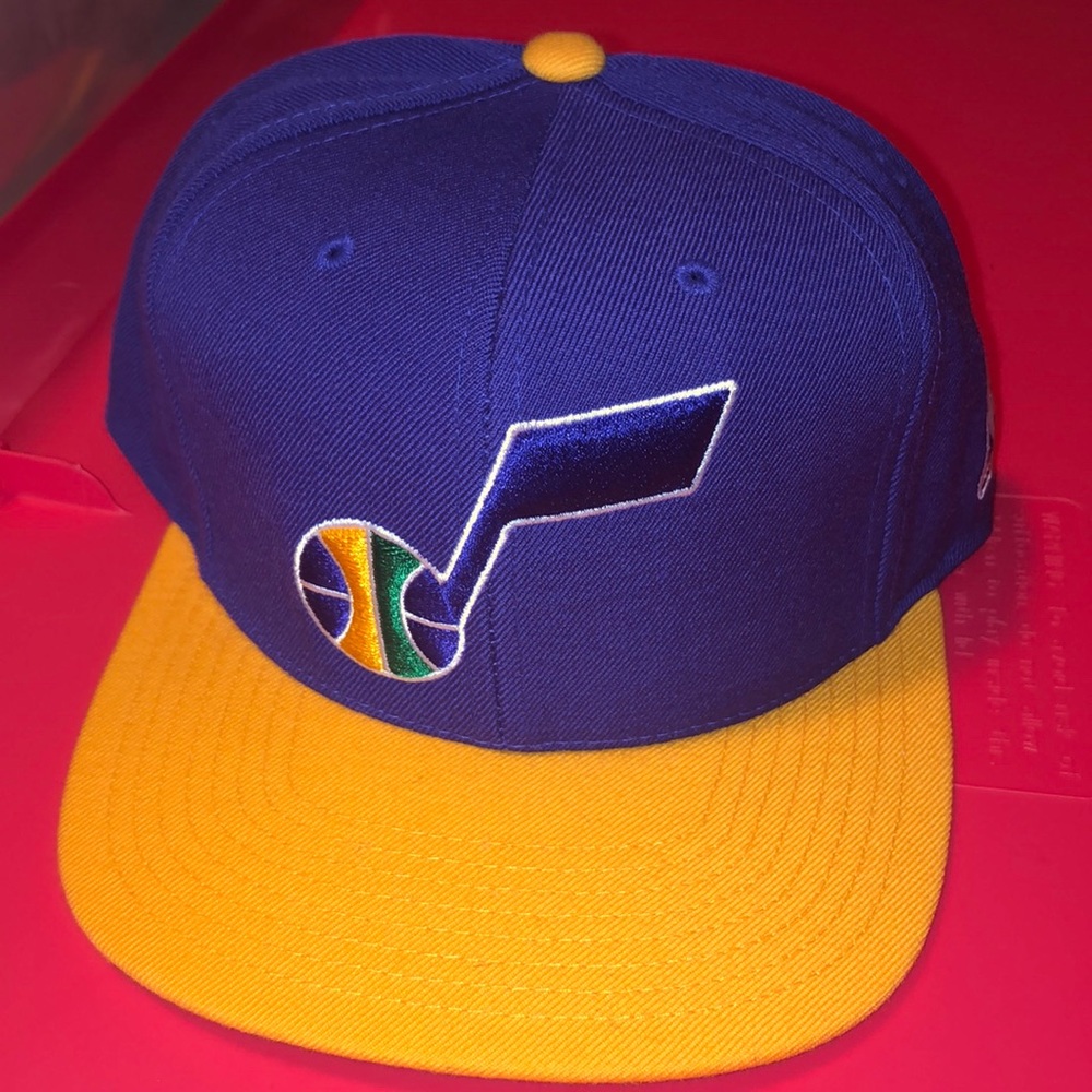 Utah Jazz Mitchell and Ness SnapBack hat